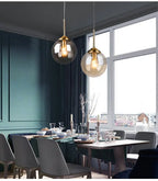 Modern Glass Ball Pendant Lighting