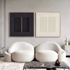 Modern Nordic 3D Texture Wall Poster