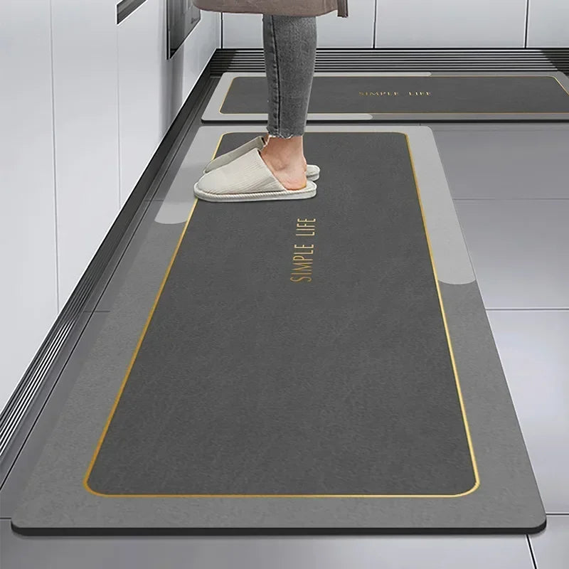Slip Absorbent Kitchen Mat