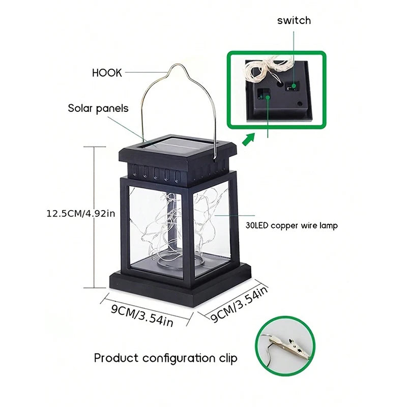 Outdoor Garden Hanging Lanterns