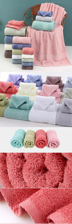 High quality pure cotton thick adult towels