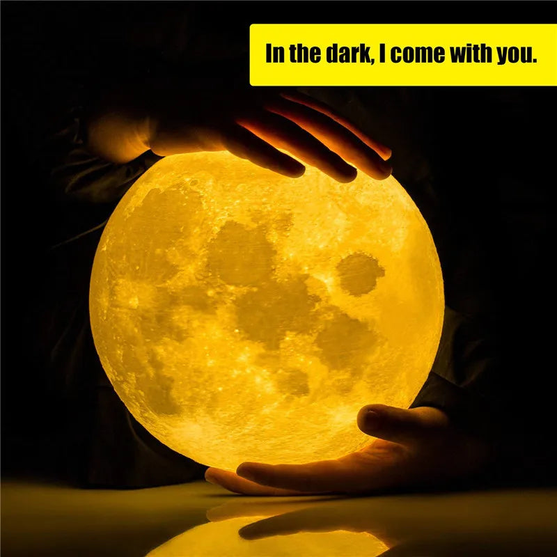 3D Print Moon Lamp