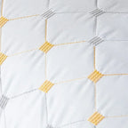 Pillow non-deformable pillow cover and pillow core