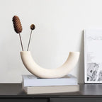 Enchanting Crescent Moon Vase