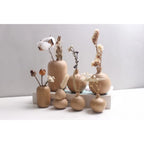 Solid Wood Vase Black Walnut Small Ornaments
