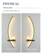 Nordic LED Wall Lamp Stripes