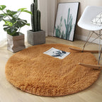 Fur Round Mat Kids