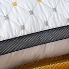 Pillow non-deformable pillow cover and pillow core