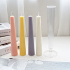Fried Dough Twists round candle