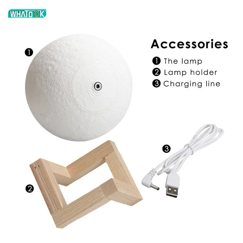 3D Print Moon Lamp