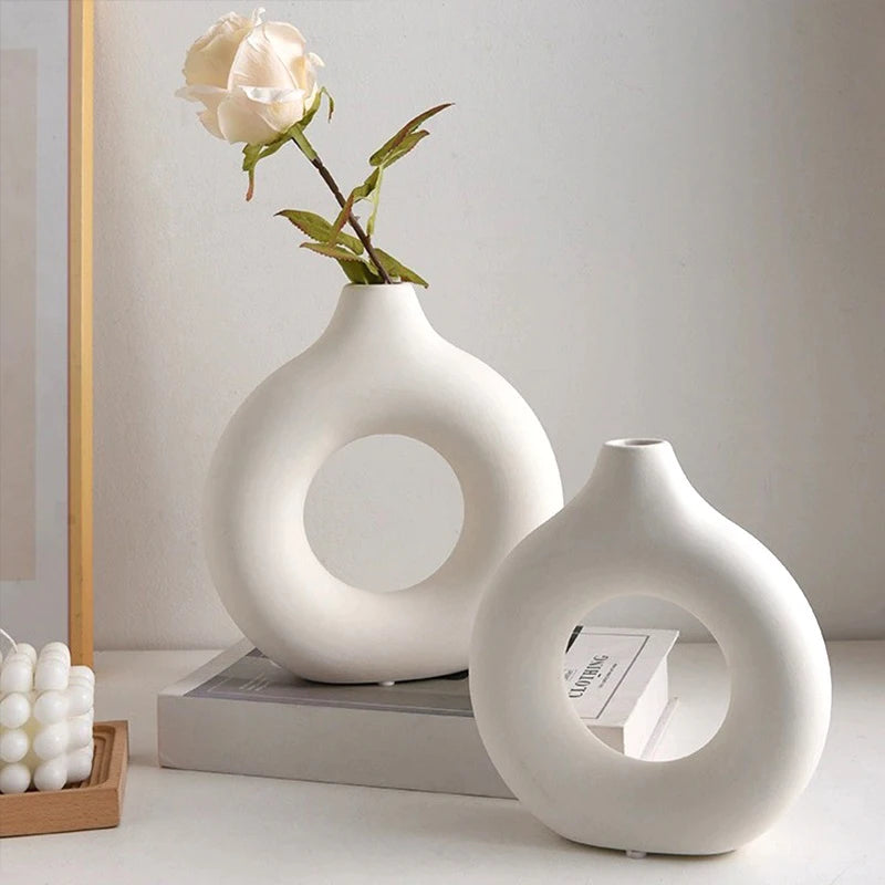 Nordic Donuts Vase