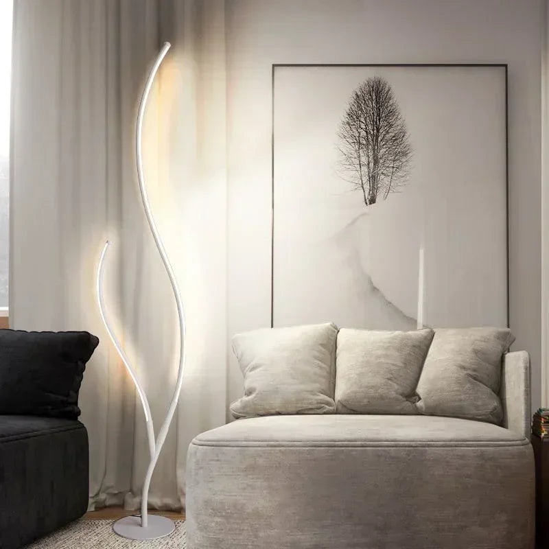 Modern LED Creative Branches Modeling Floor Lamp