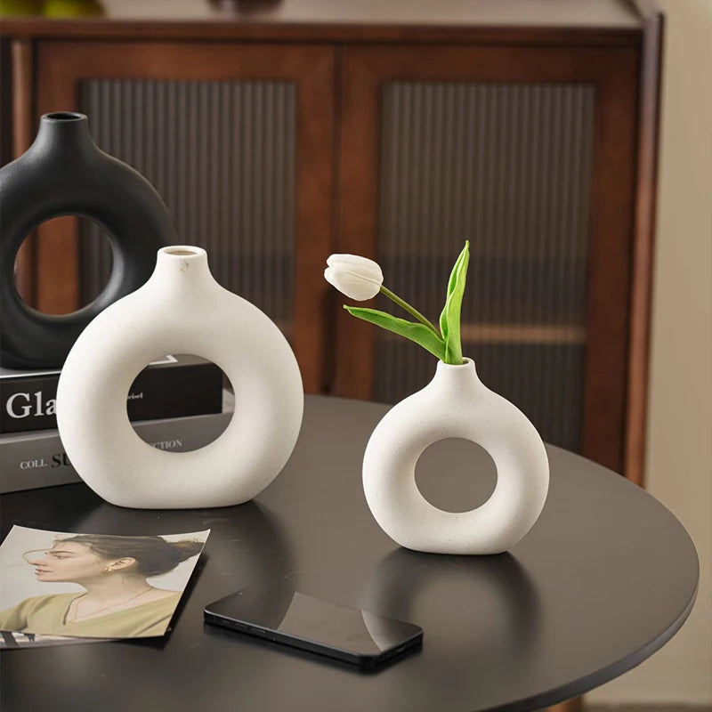 Nordic Donuts Vase